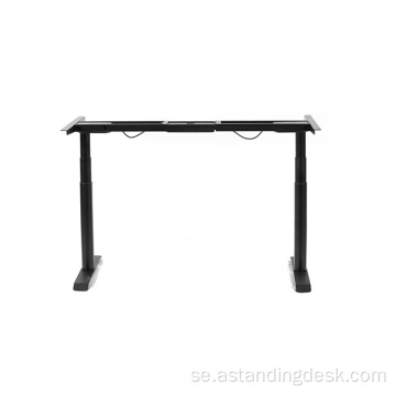 Det nyaste hemmakontorets ergonomiska dubbla kraftmotorns kommersiella möbelchef Black Desk Frame